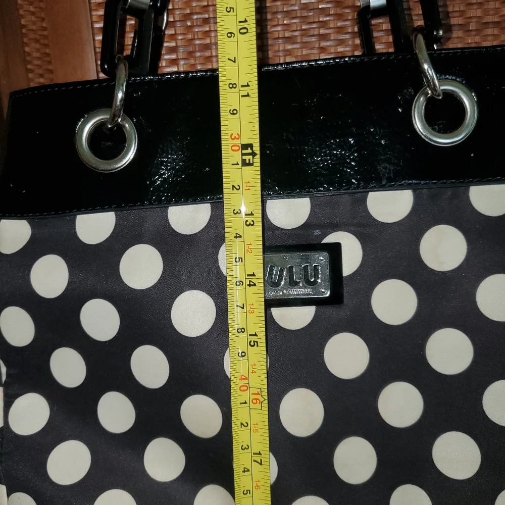 Lulu Polka Dot Satchel - Picture 9 of 9